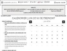Tablet Screenshot of calendrier-juin.com